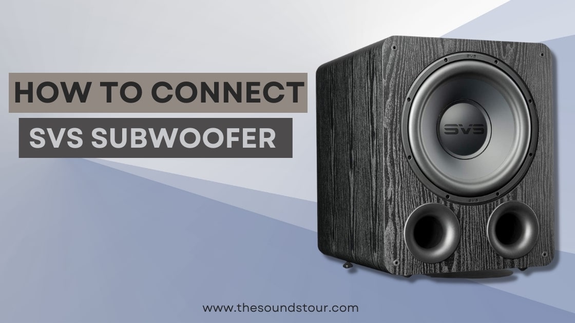 How To Connect SVS Subwoofer | Guide