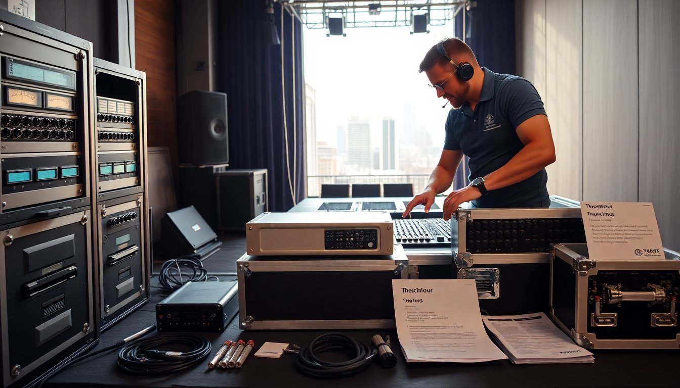 tstchimes sound equipment from thesoundstour